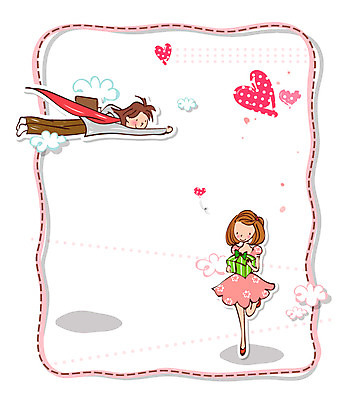 EPS 커플 드레스 원피스 여자 남자 점선 백그라운드 일러스트 프레임 선물 사랑 사람 정장 이벤트 두명 선물상자 물방울무늬 하트 비행 슈퍼맨 국내일러스트 모양 옷 감정 선 무늬 관계 상자 영웅 파일형식 벡터