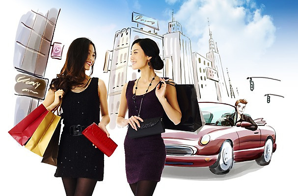 주간 PSD 구름 편집이미지 원피스 여자 남자 백그라운드 목걸이 자동차 하늘 거리 서기 사람 풍경 빌딩 상반신 야외 건물 세명 쇼핑 쇼핑백 마주보기 벨트 도시 지갑 신호등 이미지편집 자연요소 건축물 잡화 옷 육상교통 가방 장신구 모션 파일형식