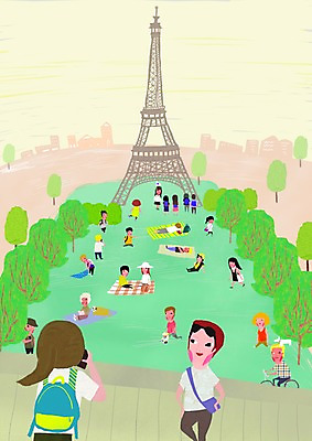 PSD 나무 식물 해외 공원 공공시설 여자 남자 유럽 나라 외국문화 해외여행 여행 포즈 가방 일러스트 배낭 휴가 서기 사람 풍경 여러명 야외 여행객 카메라 자전거 사진촬영 촬영 프랑스 도시 에펠탑 돗자리 파리_프랑스 기념촬영 유럽여행 기념사진 지명 국내일러스트 잡화 문화 다수 모션 전자제품 바이크 시설 파리 랜드마크 파일형식