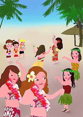 PSD 나무 식물 해외 계절 원피스 여자 남자 수영복 나라 바다 해외여행 여행 일러스트 휴가 휴식 사람 여러명 해변 야외 장식 여름 여름휴가 바캉스 비키니 야자수 여행객 축제 화관 춤 원주민 열대식물 하와이 두그루 꽃목걸이 훌라춤 원주민의상 하와이안 지명 국내일러스트 옷 패션 꽃 다수 컨셉 2 목걸이 문화예술 미국 아프리카인 전통의상 파일형식 여름_계절