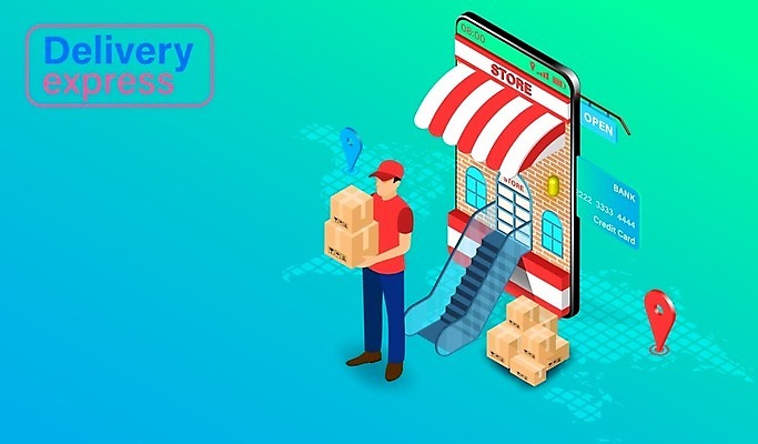 EPS 해외이미지 남자 음식 일러스트 모바일 한명 들기 사람 성인 스마트폰 상점 신용카드 배달원 짐차 모바일쇼핑 성인남자한명만 해외202008 해외일러스트 직업 1 모션 자동차 금융 핸드폰 스마트기기 온라인쇼핑 남자한명만 성인남자만 파일형식 벡터