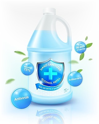 EPS 해외이미지 일러스트 사람없음 알코올 위생 예방 살균소독제 위생관리 코로나바이러스 해외202008 델타변이바이러스 해외일러스트 관리 바이러스 파일형식 벡터