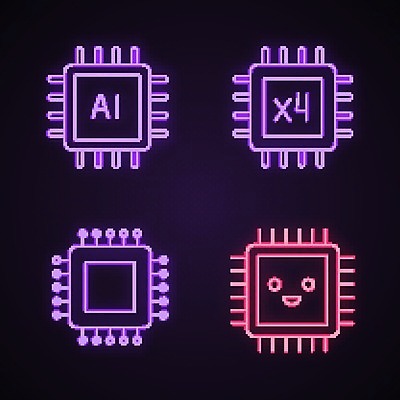 EPS 해외이미지 디자인 일러스트 사람없음 전자 네온 시스템 전기회로 해외202008 해외일러스트 회로판 파일형식 벡터