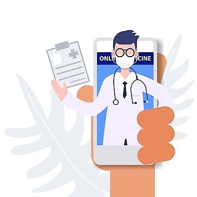 EPS 해외이미지 직업 캐릭터 인터넷 일러스트 비즈니스 추상 주택 병원 마스크 사람 컴퓨터 약 건강관리 디지털 의사 플랫 바이러스 연결 서비스 상담 약속 부름 온라인 인내 해외202008 해외일러스트 일러캐릭터 무늬 의학 모션 건강 관리 건물 전자제품 의료진 파일형식 벡터