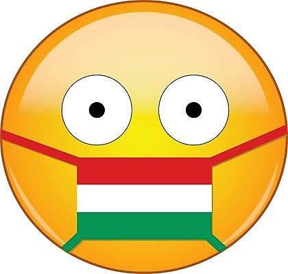 EPS 해외이미지 캐릭터 얼굴 스티커 일러스트 건강 마스크 사람없음 노란색 표현 바이러스 질병 무서움 심볼 감염 헝가리 이모티콘 고립 전염병 헝가리국기 코로나바이러스 해외202008 델타변이바이러스 해외일러스트 일러캐릭터 감정 컬러 의학 신체부위 국기 동유럽 파일형식 벡터