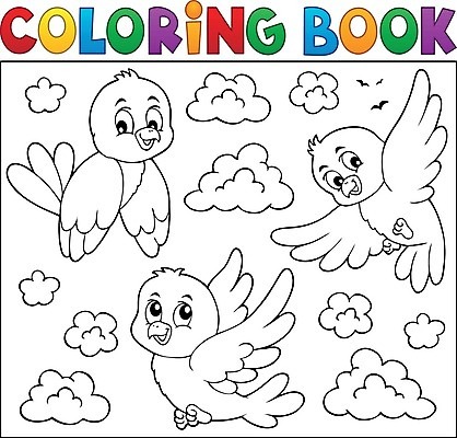 EPS 해외이미지 구름 야생동물 일러스트 자연 하늘 사람없음 새캐릭터 젠탱글 해외202008 해외일러스트 자연요소 동물 동물캐릭터 조류 생태계 파일형식 벡터