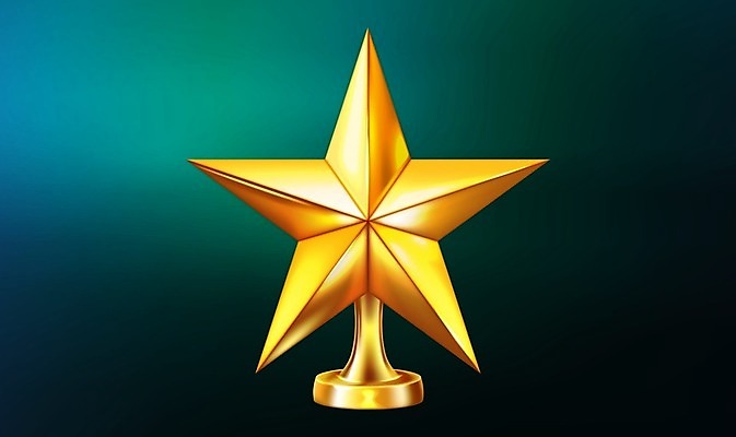 EPS 해외이미지 무료이미지 별 일러스트 사람없음 노란색 상패 트로피 해외202008 해외일러스트 자연요소 컬러 우승 상 파일형식 벡터 무료콘텐츠 최고