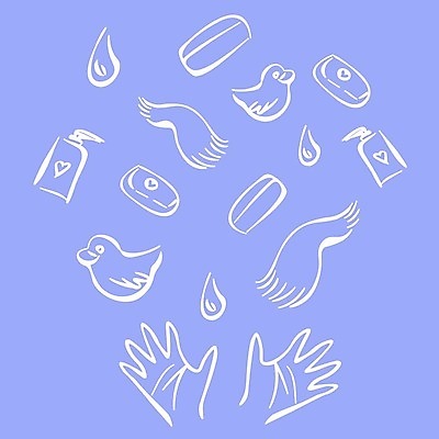 EPS 해외이미지 클립아트 손 디자인 무기 어린이 컨셉 일러스트 추상 오리 건강 관리 사람 그래픽 물 파란색 수건 목욕 욕실 흰색 액체 바이러스 떨어짐 보호 씻기 빨래 낙서 만화 스케치 그림 윤곽 감염 비누 고무 돌봄 위생관리 해외202008 해외일러스트 자연요소 컬러 가사 무늬 모션 조류 미술 신체부위 위생용품 청결 파일형식 벡터