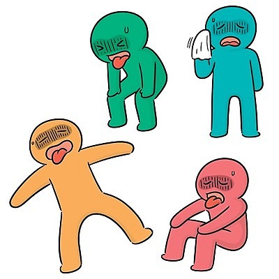 EPS 해외이미지 캐릭터 일러스트 사람모양 들기 앉기 사람없음 손수건 닦기 힘듦 해외202008 땀흘리기 해외일러스트 일러캐릭터 모양 컨셉 모션 파일형식 벡터