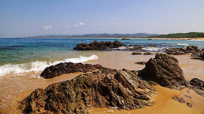 포토 JPG 해외이미지 바다 여행 자연 하늘 휴가 멕시코 풍경 사람없음 야외 물 여름 파란색 젖음 암석 바위 태평양 이국적 해외202008 해외포토 자연요소 계절 컬러 북아메리카 돌_바위 생태계 파일형식