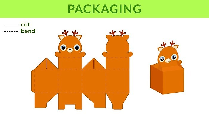 EPS 해외이미지 동물 템플릿 디자인 산업 종이 크리스마스 패턴 가방 일러스트 포장 휴가 사슴 사탕 선물 장식 상자 파티 세일 축하 죽음 생일 상품 인쇄 만화 자르기 싱글 레이아웃 팩 패키지 소매 DIY 판지 고립 접기 핸드메이드 베이비샤워 해외202008 해외일러스트 잡화 기념일 컨셉 무늬 포유류 모션 디저트 이벤트 취미 화장품 파일형식 벡터