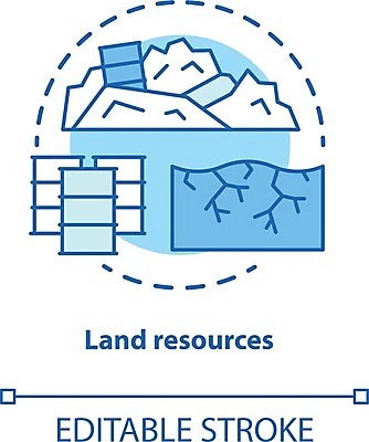 EPS 해외이미지 일러스트 자연 사람없음 흙 환경오염 땅 문제 자원 해외202008 해외일러스트 컨셉 생태계 파일형식 벡터