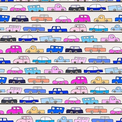 EPS 해외이미지 패턴 일러스트 자동차 사람없음 해외202008 해외일러스트 육상교통 무늬 파일형식 벡터