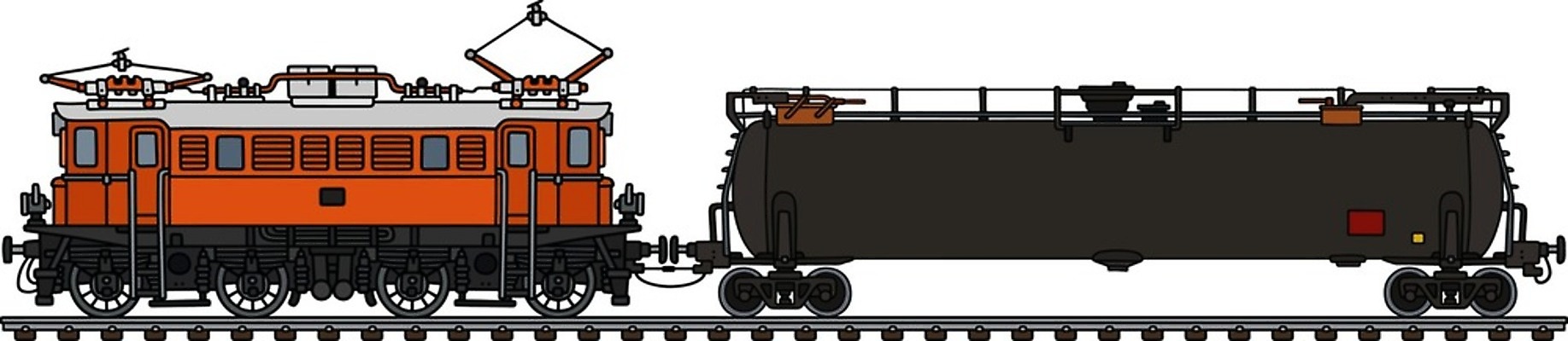 EPS 해외이미지 산업 오렌지 일러스트 교통시설 검은색 기차 수확 화물 클래식 기름 휘발유 큼 만화 복고 탱크 연료 옛날 철강 해외202008 해외일러스트 음식 육상교통 컬러 교통 컨셉 농업 과일 대중교통 운송업 석유 크기 시설 파일형식 벡터