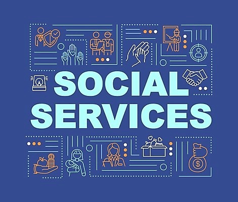 EPS 해외이미지 공공시설 일러스트 타이포그라피 사람없음 건강관리 복지 서비스 커뮤니티 공공기관 소셜 정부 레터링 해외202008 해외일러스트 문자 건강 관리 사회이슈 시설 파일형식 벡터