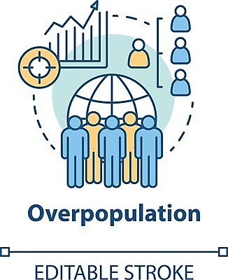 EPS 해외이미지 일러스트 그래프 사람없음 사회 상승 문제 인구 해외202008 해외일러스트 컨셉 공동체 파일형식 벡터