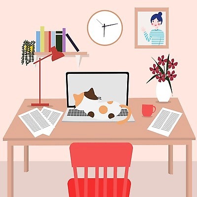 EPS 해외이미지 동물 디자인 커피 백그라운드 컨셉 인터넷 일러스트 비즈니스 통신 탁자 바닥 주택 직장 사람 내부 목재 컵 노트북 반려동물 컴퓨터 사무실 우주 디지털 공책 고양이 흰색 키보드 업무 작업 작업실 플랫 정상 디자이너 만화 책상 온라인 소셜 프리랜서 힙스터 해외202008 해외일러스트 나무 직업 식기 패션 음료 컬러 가구 회사 재료 포유류 문구용품 건물 전자제품 파일형식 벡터