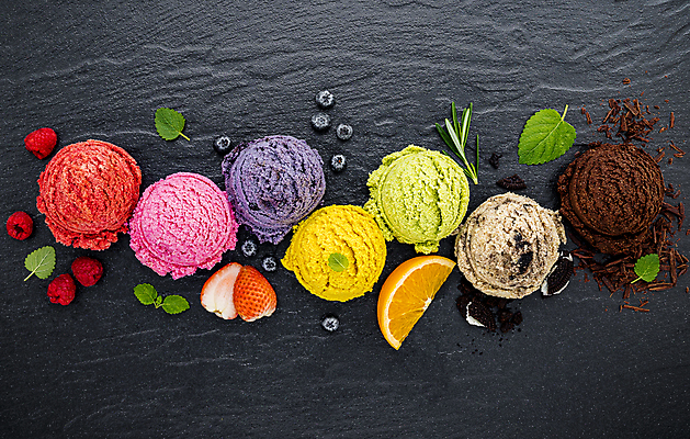 포토 JPG 해외이미지 오렌지 과일 회색배경 딸기 아이스크림 사람없음 초콜릿 견과류 달콤 레몬 민트 블루베리 산딸기 라임 바닐라 젤라또 해외202008 해외포토 백그라운드 디저트 회색 맛 허브 파일형식