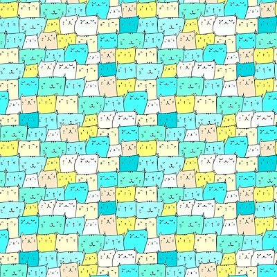 EPS 해외이미지 캐릭터 백그라운드 일러스트 사람없음 고양이 카툰스타일 해외202008 해외일러스트 일러캐릭터 포유류 반려동물 파일형식 벡터