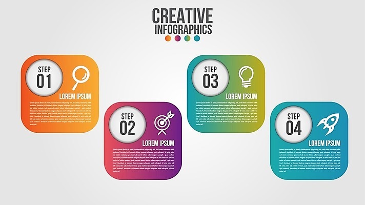 EPS 해외이미지 일러스트 비즈니스 사람없음 글로벌 인포그래픽 단계 해외202008 해외일러스트 파일형식 벡터