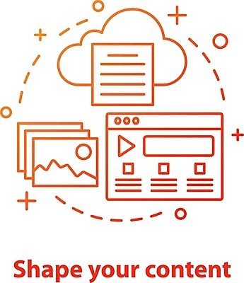 EPS 해외이미지 일러스트 사람없음 네트워크 공유 클라우드서비스 소셜 콘텐츠 해외202008 해외일러스트 서비스 파일형식 벡터