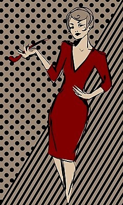 EPS 해외이미지 헤어스타일 손 디자인 드레스 여자 얼굴 백그라운드 패턴 일러스트 추상 담배 20대 성인 빨간색 30대 섹시 유행 수확 점 화려 클래식 연기 만화 복고 파이프 코믹 재즈 세피아 팝 스타일 해외202008 관능적 해외일러스트 옷 음악 컬러 컨셉 무늬 농업 촬영기법 사람 청년 신체부위 장년 파일형식 벡터