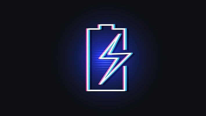 EPS 해외이미지 일러스트 사람없음 에너지 네온 베터리 해외202008 해외일러스트 파일형식 벡터