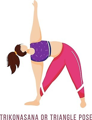 EPS 해외이미지 전신 여자 일러스트 요가 한명 성인 운동 요가자세 성인여자한명만 해외202008 해외일러스트 1 웰빙 포즈 건강 사람 여자한명만 성인여자만 파일형식 벡터