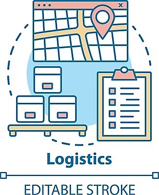 EPS 해외이미지 일러스트 사람없음 화물 창고 상업 수납 해외202008 해외일러스트 운송업 파일형식 벡터