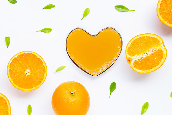 포토 JPG 해외이미지 조각 잎 오렌지 사람없음 하트 신선 달콤 비타민C 해외202008 해외포토 모양 식물 과일 맛 비타민 파일형식
