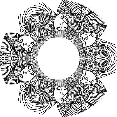 EPS 해외이미지 모델 응시 여자 얼굴 파도 일러스트 추상 미술 사람 그래픽 섹시 유행 상점 화장품 덮개 화려 파마 우아함 낙서 스케치 이발 심볼 입술 그림 스타일링 해외202008 관능적 해외일러스트 헤어스타일 시선 바다 컨셉 무늬 문화예술 신체부위 뷰티 뚜껑 파일형식 벡터