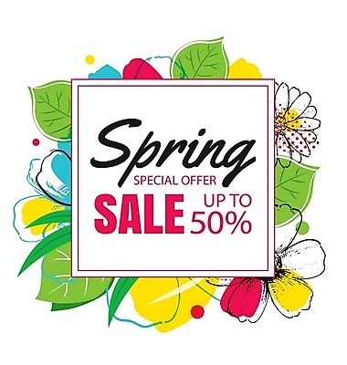 EPS 해외이미지 계절 꽃 백그라운드 꽃무늬 일러스트 이벤트 사람없음 세일 봄 해외202008 해외일러스트 식물 무늬 파일형식 벡터