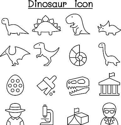 EPS 해외이미지 동물 실루엣 선 컨셉 일러스트 파충류 초식동물 골격 픽토그램 계란 검은색 껍질 용 붓 역사 청소 수집 심볼 과학자 공룡 박물관 도마뱀 윤곽 육식동물 화석 고립 앵무조개 얇은 지질학 해골모형 스타일 쥬라기 해외202008 해외일러스트 직업 교육 컬러 과학 조개 촬영기법 모형 알 학자 파일형식 벡터