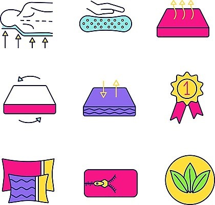 EPS 해외이미지 클립아트 디자인 계절 가구 컨셉 일러스트 베개 침구 세트 픽토그램 웹 거품 침실 덮개 침대 잠 재산 만화 천 가득함 메달 심볼 그림 생태계 부드러움 팩 섬유 지퍼 고립 라텍스 매트리스 정형외과 항목 스타일 안락 해외202008 해외일러스트 생활용품 인터넷 병원 금융 화장품 뚜껑 직물 감각 상_상패 파일형식 벡터