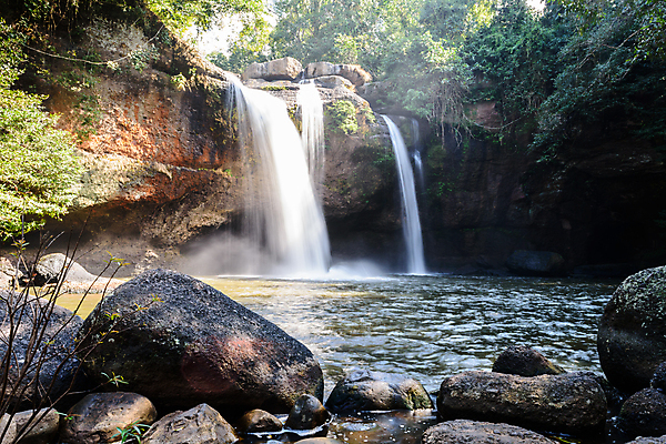 포토 JPG 해외이미지 아시아 여행 태국 자연 아침 국립공원 풍경 사람없음 야외 강 일출 환경 폭포 신선 개울 숲 장면 지형 지역 내추럴 지리 해외202008 해외포토 주간 공원 나라 노을 생태계 파일형식