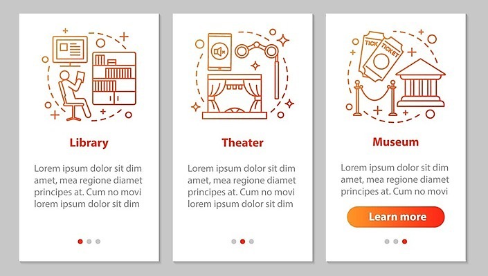 EPS 해외이미지 일러스트 사람없음 책 도서관 미술관 영화관 극장 박물관 해외202008 해외일러스트 교육 파일형식 벡터