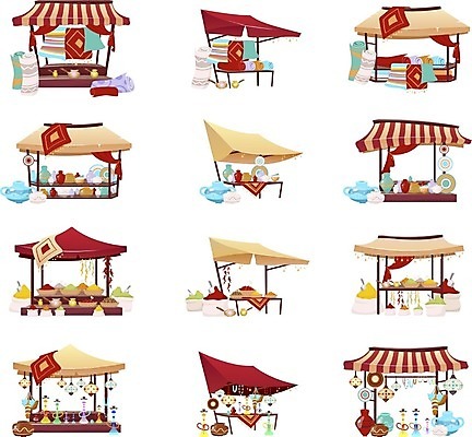 EPS 해외이미지 전통 디자인 문화 일러스트 태국 거리 이스탄불 이집트 텐트 동양인 야외 그래픽 쇼핑 여행객 상점 카펫 덮개 도자기 시장 플랫 이슬람교 상인 수집 무역 기념품 지역 팩 동쪽 소매 칠면조 공평 수공예품 아랍어 옛날 차양 핸드메이드 해외202008 튀르키예 해외일러스트 산업 아시아 종교 아프리카 조류 캠핑도구 사람 인종 화장품 뚜껑 방향 오브젝트 공예품 파일형식 벡터