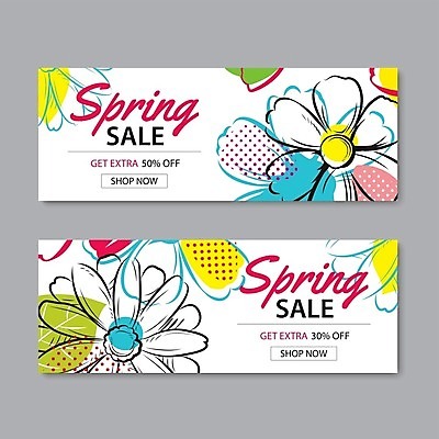 EPS 해외이미지 계절 꽃 백그라운드 꽃무늬 일러스트 사람없음 세일 봄 해외202008 해외일러스트 식물 무늬 파일형식 벡터