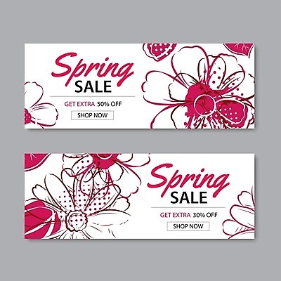 EPS 해외이미지 계절 꽃 백그라운드 꽃무늬 일러스트 사람없음 세일 봄 해외202008 해외일러스트 식물 무늬 파일형식 벡터