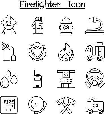EPS 해외이미지 모자 디자인 실루엣 선 일러스트 사다리 불 불꽃 주택 아이디어 안전 그래픽 물 세트 픽토그램 장비 긴급 뜨거움 역 보호 헬멧 위험 소방관 수집 심볼 사인 공포 배지 도끼 호스 짐차 엔진 스위치 얼레 고립 얇은 화상 스타일 해외202008 해외일러스트 자연요소 잡화 컨셉 교통시설 자동차 촬영기법 건물 도구 상처 보호장비 구조원 소방 파일형식 벡터