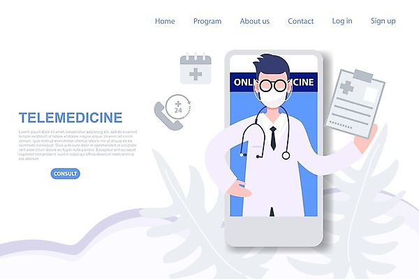 EPS 해외이미지 직업 캐릭터 인터넷 일러스트 비즈니스 추상 주택 병원 마스크 사람 컴퓨터 약 건강관리 디지털 의사 플랫 바이러스 연결 서비스 상담 약속 부름 온라인 인내 해외202008 해외일러스트 일러캐릭터 무늬 의학 모션 건강 관리 건물 전자제품 의료진 파일형식 벡터