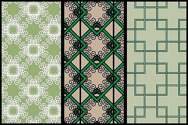 EPS 해외이미지 전통 디자인 백그라운드 십자가 패턴 일러스트 벽지 추상 3 내부 그래픽 장식 초록색 빛 세트 유행 사각형 주방 검은색 카펫 수확 소용돌이 식탁보 흰색 직물 화려 클래식 우아함 질감 복고 기하학 건너기 해외202008 해외일러스트 도형 컬러 컨셉 무늬 농업 모션 회오리 파일형식 벡터