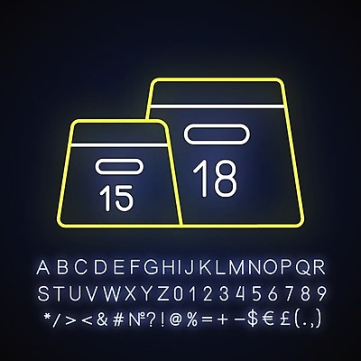 EPS 해외이미지 일러스트 사람없음 운동 장비 네온 뜀틀 해외202008 해외일러스트 스포츠용품 건강 파일형식 벡터