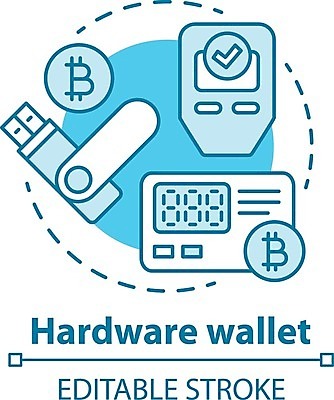 EPS 해외이미지 돈 일러스트 사람없음 디지털 지갑 USB 전자 수납 하드웨어 가상화폐 해외202008 해외일러스트 컴퓨터 재산 파일형식 벡터