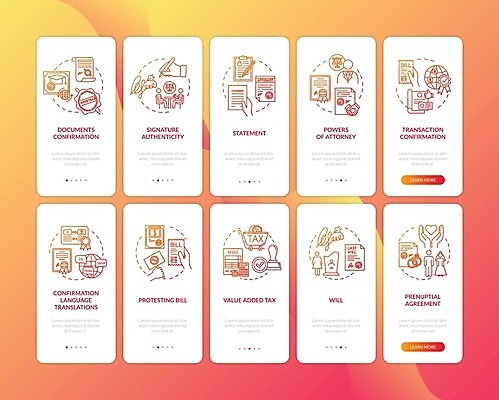 EPS 해외이미지 일러스트 사람없음 세트 단계 해외202008 해외일러스트 파일형식 벡터