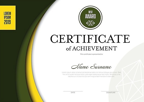 EPS 해외이미지 템플릿 디자인 리본 종이 백그라운드 일러스트 비즈니스 졸업 교실 성공 프레임 선물 장식 가로 초록색 노란색 공백 흰색 신선 고급 우아함 졸업장 인쇄 강의 물개 천 메달 레이아웃 문서 초대 배지 우표 명예 고체 승자 엘리먼트 증명서 프리미엄 국경 해외202008 해외일러스트 교육 컬러 컨셉 포유류 학교 바다동물 직물 상_상패 파일형식 벡터