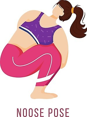 EPS 해외이미지 전신 여자 일러스트 요가 한명 성인 운동 요가자세 성인여자한명만 해외202008 해외일러스트 1 웰빙 포즈 건강 사람 여자한명만 성인여자만 파일형식 벡터