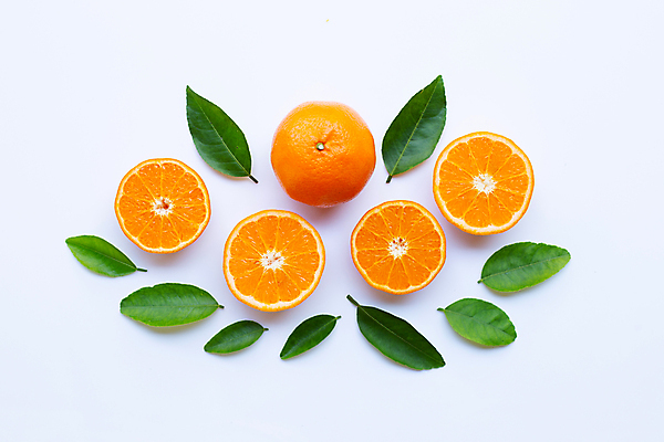 포토 JPG 해외이미지 조각 잎 오렌지 사람없음 신선 플랫 달콤 비타민C 해외202008 해외포토 식물 과일 맛 비타민 파일형식