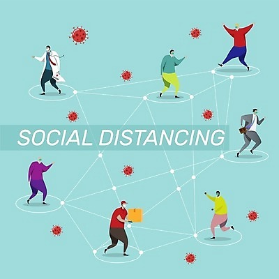 EPS 해외이미지 직업 일러스트 거리 건강 사람 우주 펼침 터치 사회 수비 환경오염 바이러스 보호 질병 예방 감염 번짐 전염 커뮤니티 일반 고립 소셜 위생관리 전염병 정책 제어 해외202008 해외일러스트 컨셉 의학 모션 관리 공동체 파일형식 벡터 효과