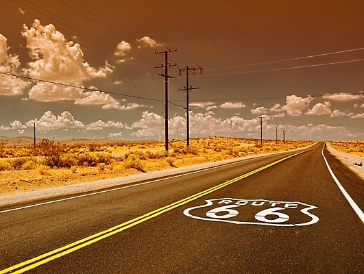 포토 JPG 해외이미지 도로 여행 하늘 풍경 사람없음 미국 사막 고속도로 역사 아스팔트 사인 캘리포니아 애리조나 해외202008 해외포토 길 북아메리카 교통시설 파일형식